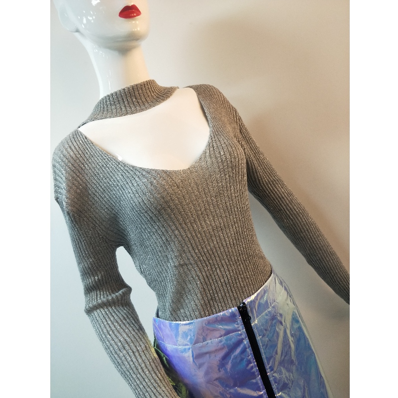 GRAY DAMES SWEATER RLWS0085F