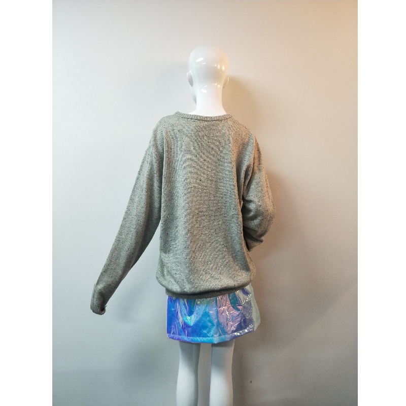 GRÅ LONG-SLEEVE SWEATER RLWS0089F