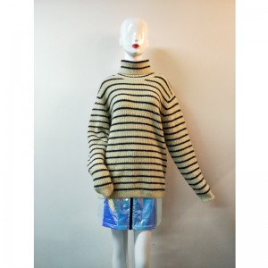 GREAM \u0026 NAVY STRIPE SWEATER RLWS0101F