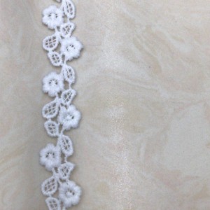 7 # mjölksilk spetsar ， Polyester / Nylon spets ， bomullsspets