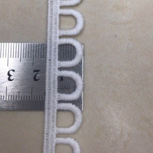 10 # mjölksilke spets ， Polyester / Nylon spets ， bomullssnör