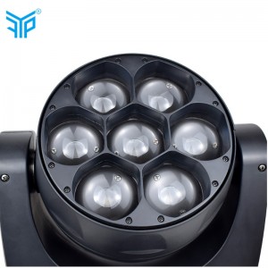 högkvalitativ 7 * 40w ledning scenväggspolarljus disco ljus fabrik grossist