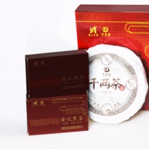 C sätter mörkt te hunan anhua mörkt te hälsovårdste