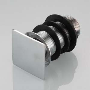 Metall push pop up fyrkantiga pop-up avloppsstopppropp