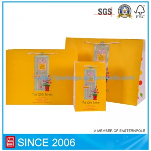 Härlig presentpapperspåse