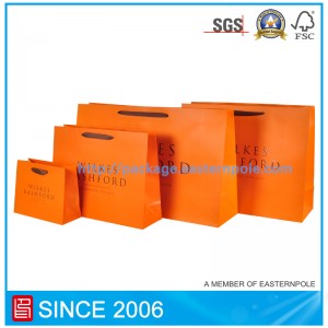 Shoppingpappersväska med anpassad design