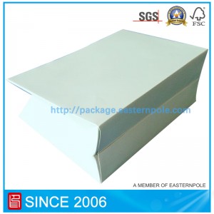 Högkant papperspåse med inverterad botten