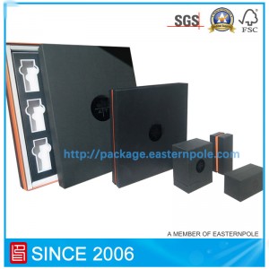 Handgjord kosmetikpapperslåda med kartonginsats