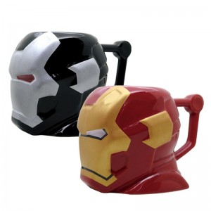 3D-formad keramisk mugg med handtag Kaffe Koppar kreativa gåvor