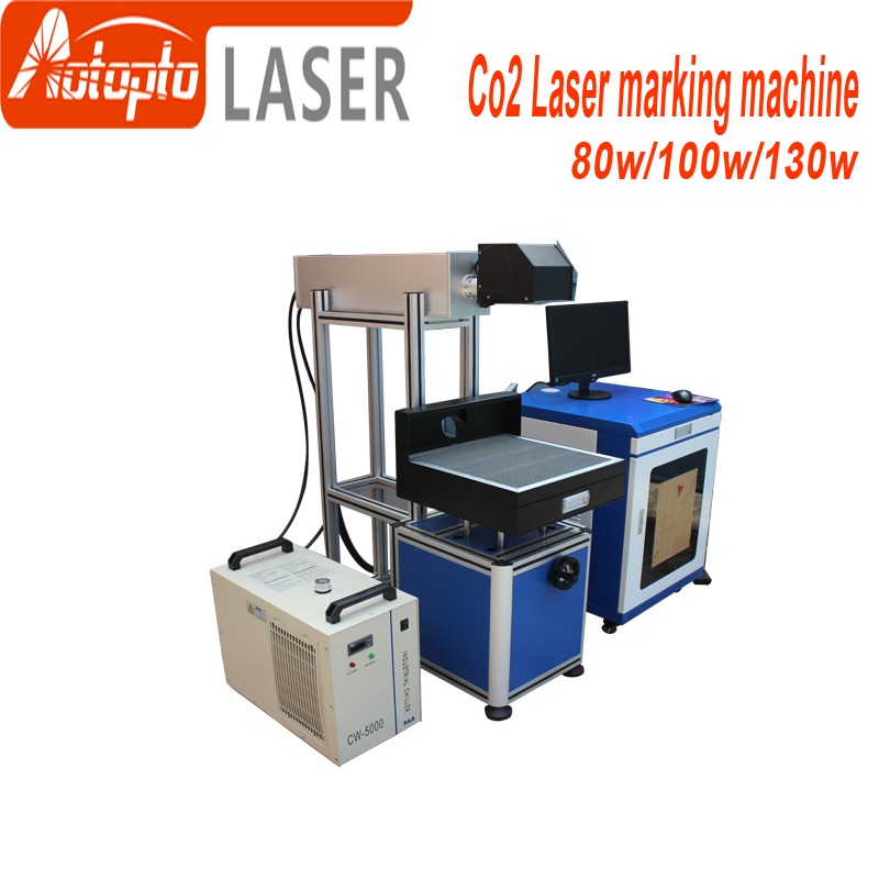 Co2-lasermarkeringsmaskin gravering av trämaterial och icke-metalliskt