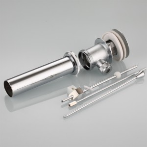 Montering av avloppsfilterplugg för handfat