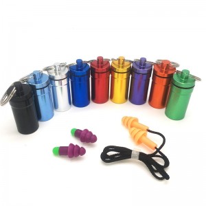 Läkemedelsflaska av aluminiumlegering och öronpropps aluminiumflaska