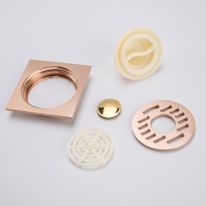 Moderna avloppstorlekar för golvfällor