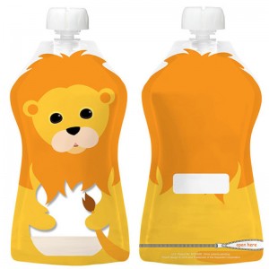 skräddarsydda formade påsar piputfodrar med formskurna former