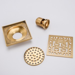 Lätt att installera avluftningsskydd mot lukt på golvet