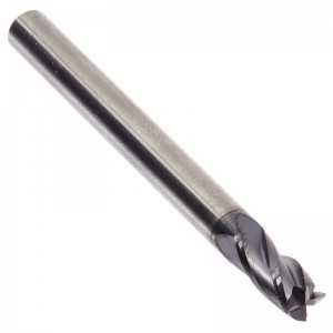 Solid Premium Carbide End Mill, ALTiN Coated, 4 Flute, 3/16 \