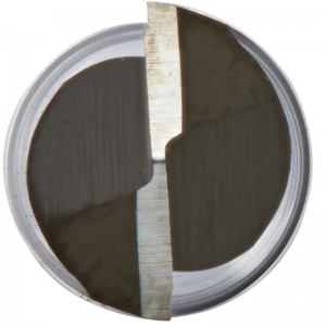 Premium hårdmetallkvarn, extra lång, 2 flöjter, 1/4 \