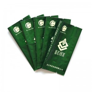 Komprimerad sidovägg aluminiumfolieväska för förvaring av te