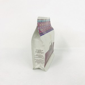 varm försäljning 8 sidoseglar anpassad designlogo tryckt matchoklad förpackningspåse