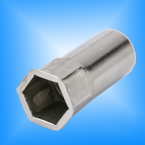 Minska Hex-huvudet Inre-Hex-kroppen Stäng slutet