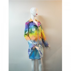 MULTICOLORED SUEDETTE JACKET RLWSJ0007N