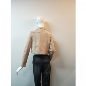 PINK ZIPPER BIKERJACKA RLWSJ0006N