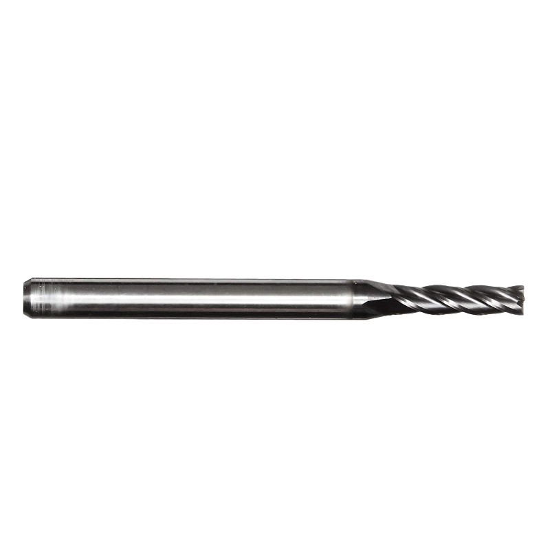 Solid Premium Carbide End Mill, AlTiN Coated, 4 Flute, 3/32 