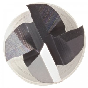 Halvkarbid i fast karbid, AlTiN-belagd, 4 flöjter, 3/16 \