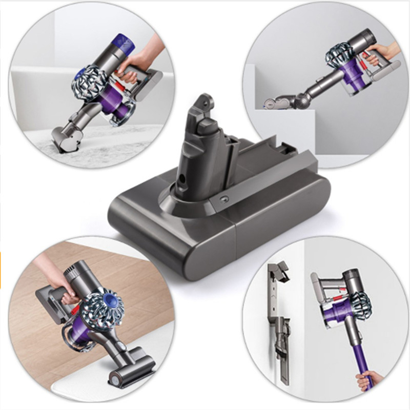 Hur ofta behöver jag byta ut min Dyson V6-batterier?