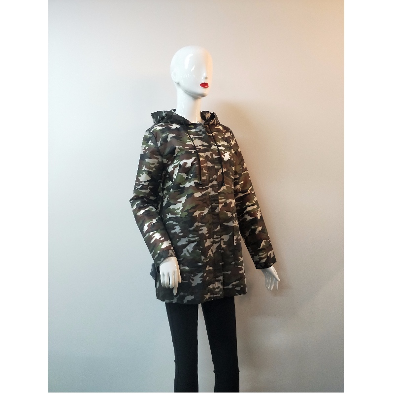 LADIES 'CAMO PRINT TPU JACKET RLWTJ0005