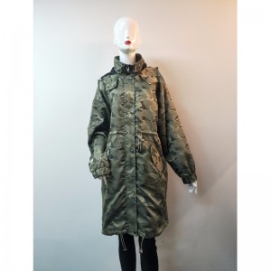 LADIES 'CAMO HOODED JACKET RLWJ0020