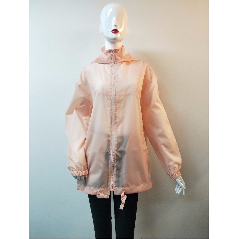 LADIES PINK WINDBREAKER RLWWJ0004