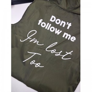 LADIES KHAKI WINDBREAKER RLWWJ0007