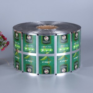 Matplast aluminiumfolie förpackningsfilmrulle för mjölkte kaffepåse