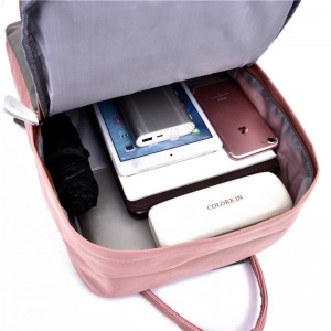 HD0827 - Anpassningsbara barns vattentäta canvas-ryggsäck