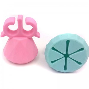 Silikon nagellack flaskhölje