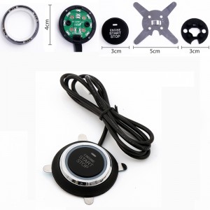 Universal tryckknapp motor startmotor auto igition system bil motor start