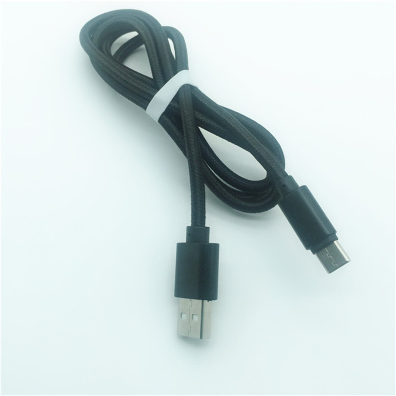 KPS-1005CB Micro 2M OD4.5MM mikroflexig snabbladdare USB-kabel för Android-mobil