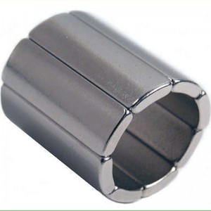 Super Strong Neodymium NdFeb Arc Magnet för Wind Tubine