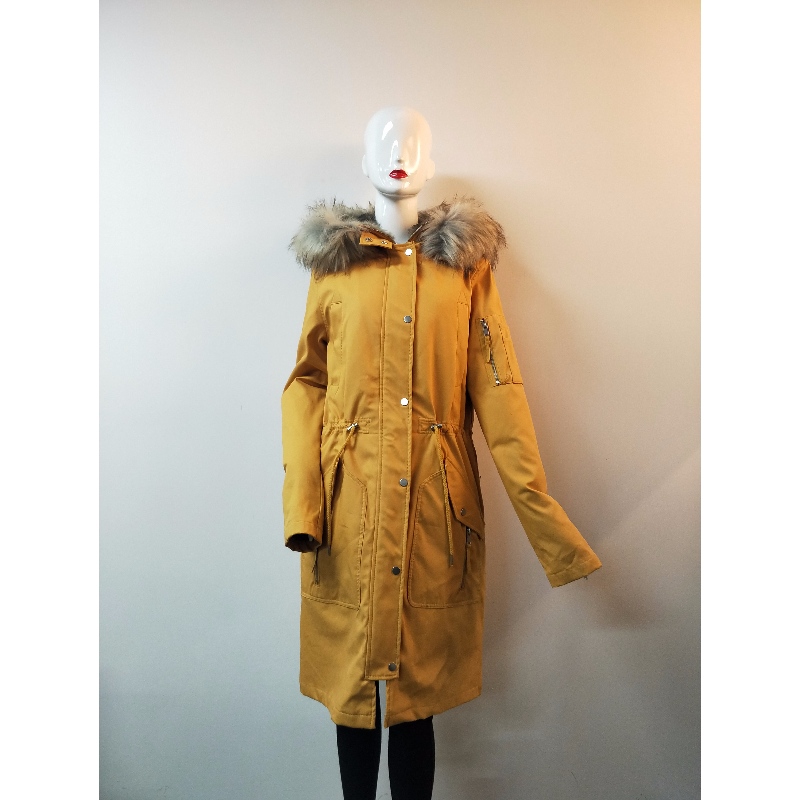 LADIES'S GUL LONGLINE COAT RLWPC0091