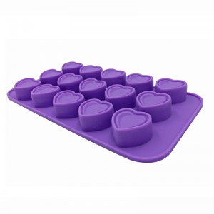 Sweet Love Silikon Hjärtform Chokladformar