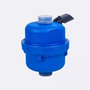 Volumetrisk vätskefylld mätare med plastkropp med fjärrkabel