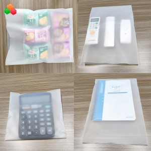 Anpassad storlek multifunktionspåse vattentät 100% biologiskt nedbrytbar majsstärkelse plastplagg popsicleförpackning