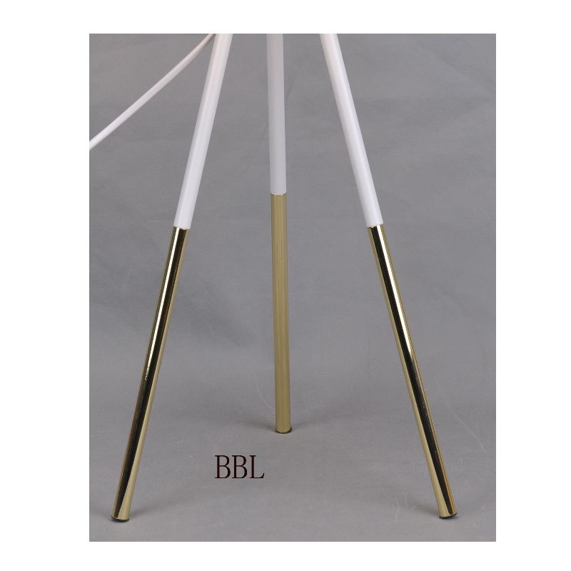 Stativbordslampa med metallskärm