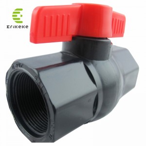 Högtrycks PVC-kulventilen 1/2