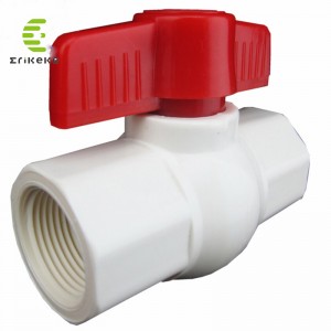 Högtrycks PVC-kulventilen 1/2