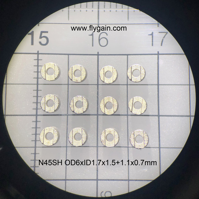 Anpassad liten mikro NdFeB-motormagnet