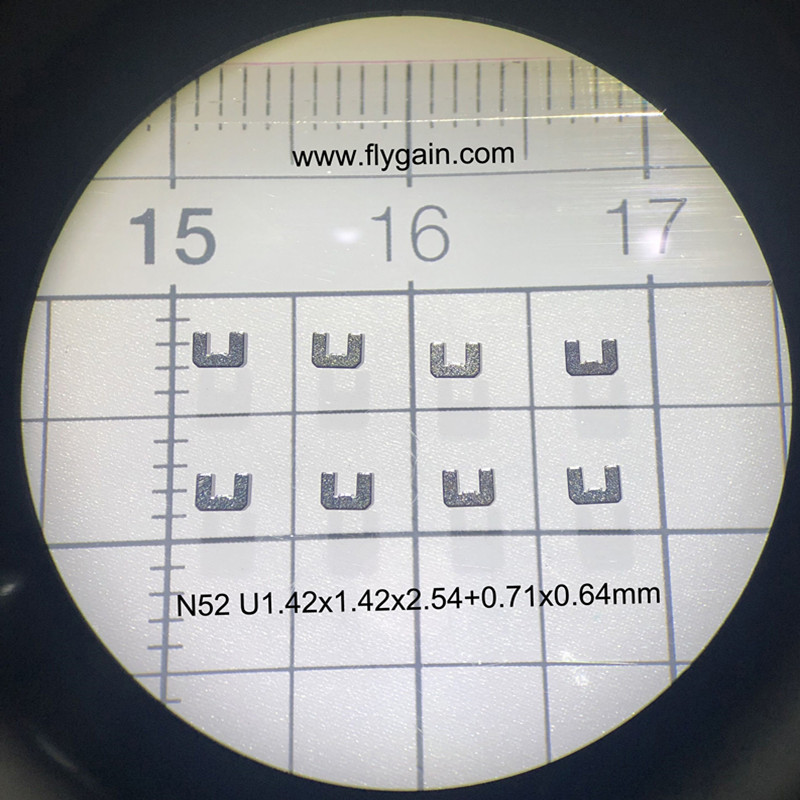 Anpassad liten mikro NdFeB-motormagnet