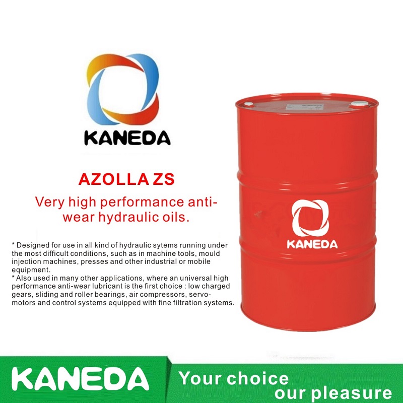 KANEDA AZOLLA ZS Mycket högpresterande hydrauliska oljor mot slitage.
