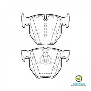 Bromsbelägg (OE: 34 21 6 776 937)